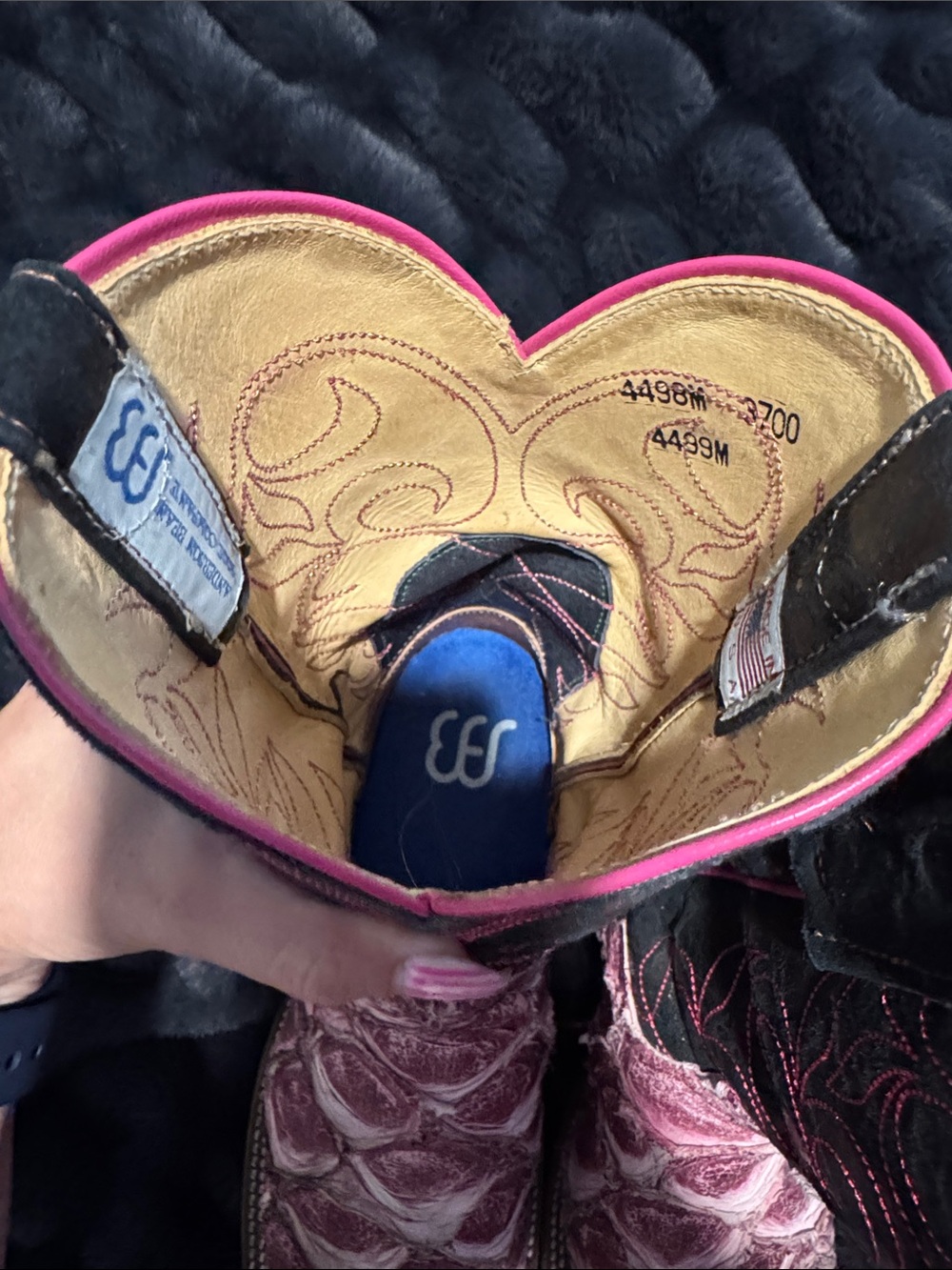 PINK Anderson Bean big bass boots - Picture 3 of 3